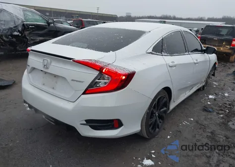 2021 Honda Civic Sport z USA, uszkodzony, nr VIN 2HGFC2F85MH531921